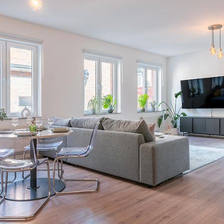 Luxurioeses Apartment, 10Min Innenstadt, Parkplatz Erfurt Kültér fotó