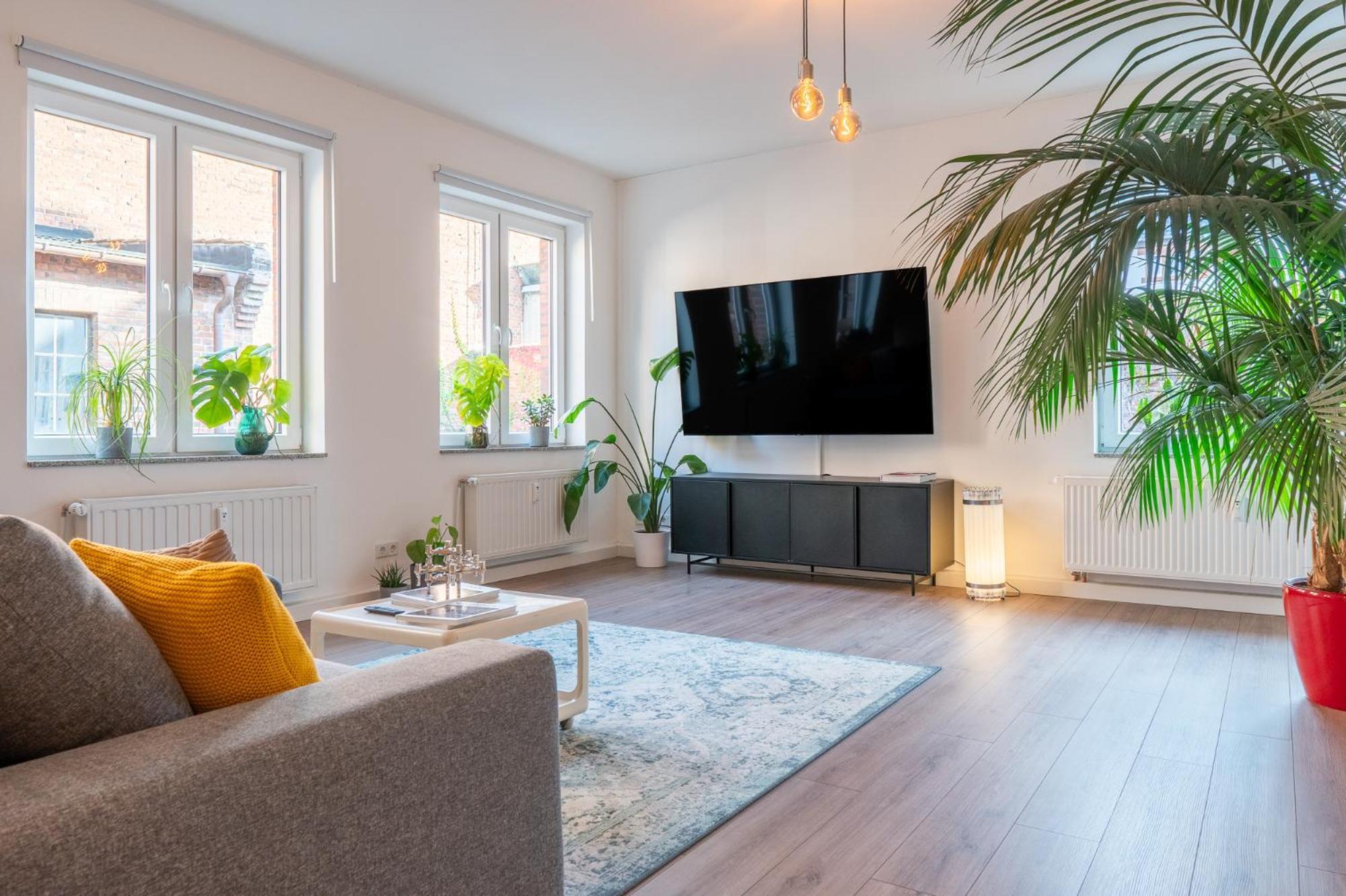 Luxurioeses Apartment, 10Min Innenstadt, Parkplatz Erfurt Kültér fotó