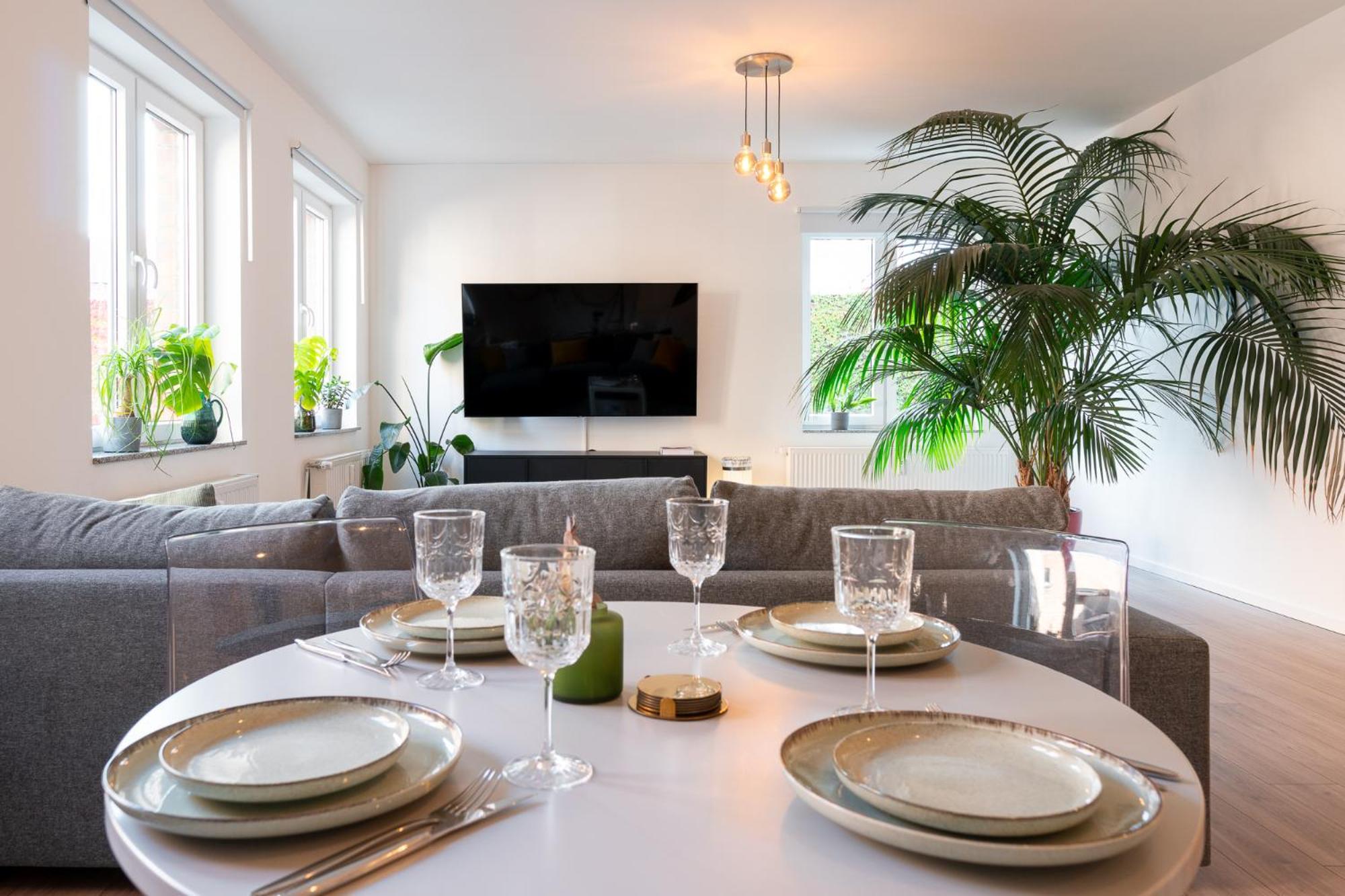 Luxurioeses Apartment, 10Min Innenstadt, Parkplatz Erfurt Kültér fotó